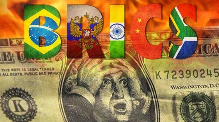 BRICS se plantea sistemas de comercio diferentes al circuito que lidera el dólar estadounidense.