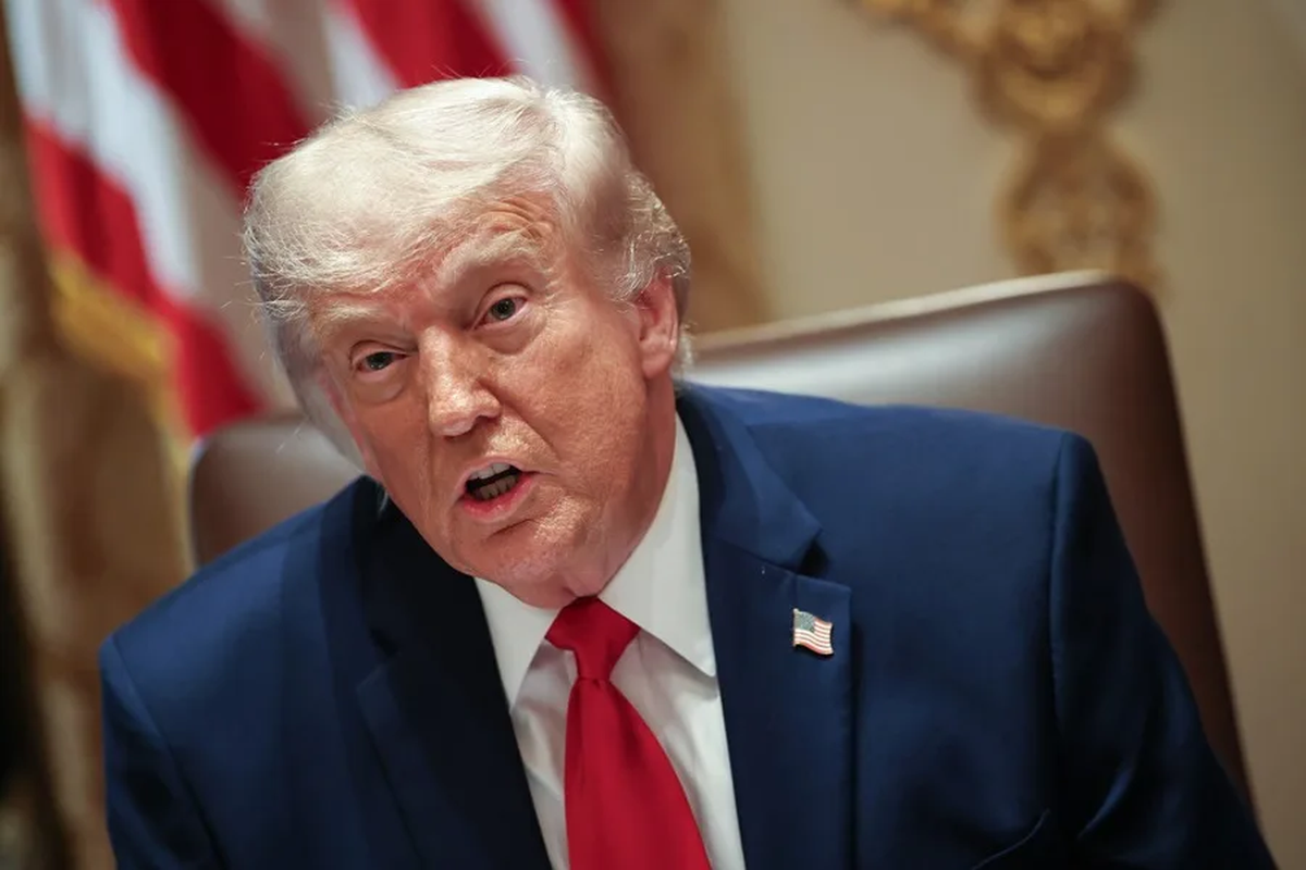 El presidente de Estados Unidos, Donald Trump, habla en una reunión de gabinete, este 27 de mayo de 2026. EFE/Samuel Corum/Pool El presidente de Estados Unidos, Donald Trump, habla en una reunión de gabinete, este 27 de mayo de 2026. EFE/Samuel Corum/Pool