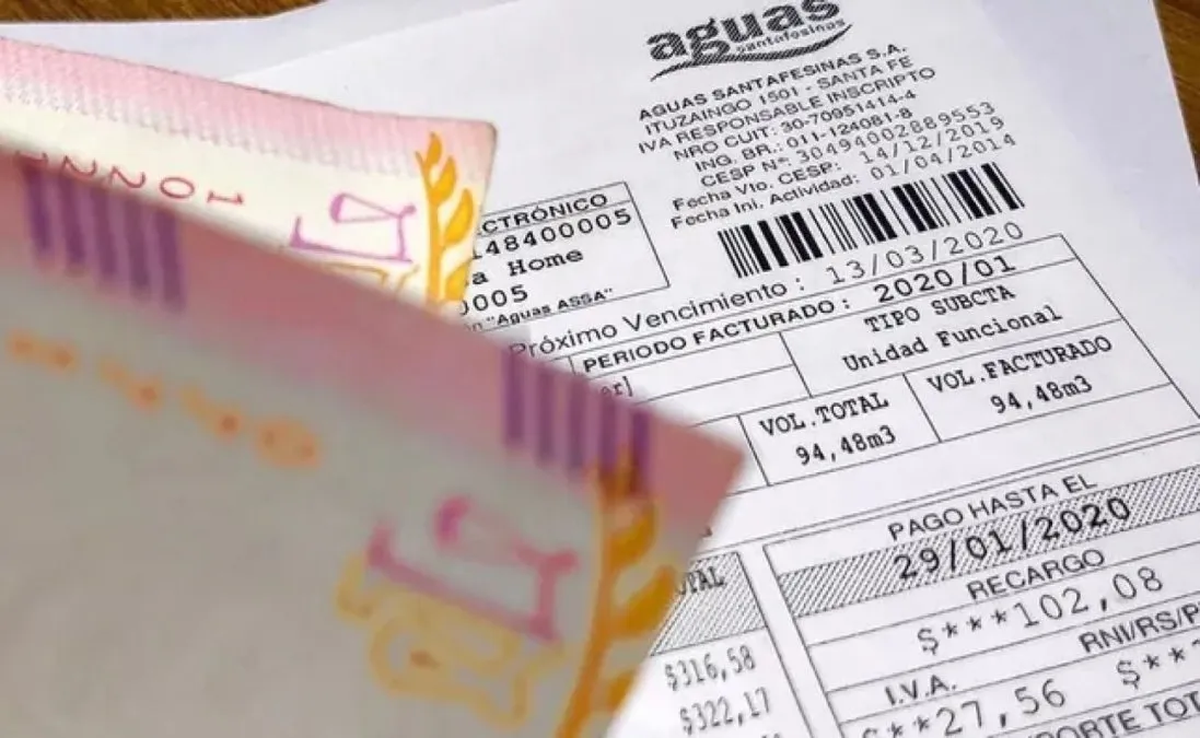 Modificaciones en las boletas del agua. Modificaciones en las boletas del agua.