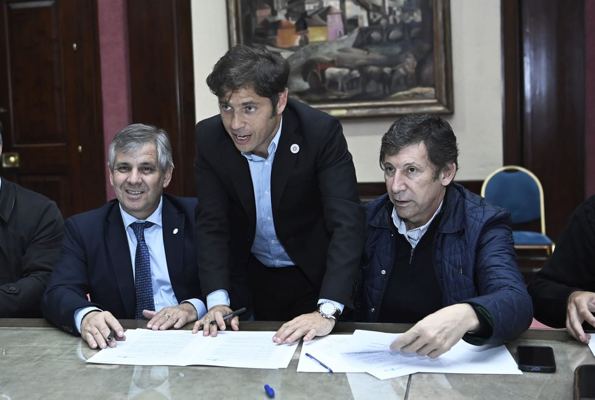 Guillermo Britos, Axel Kicillof y Gustavo Posse. Guillermo Britos, Axel Kicillof y Gustavo Posse.