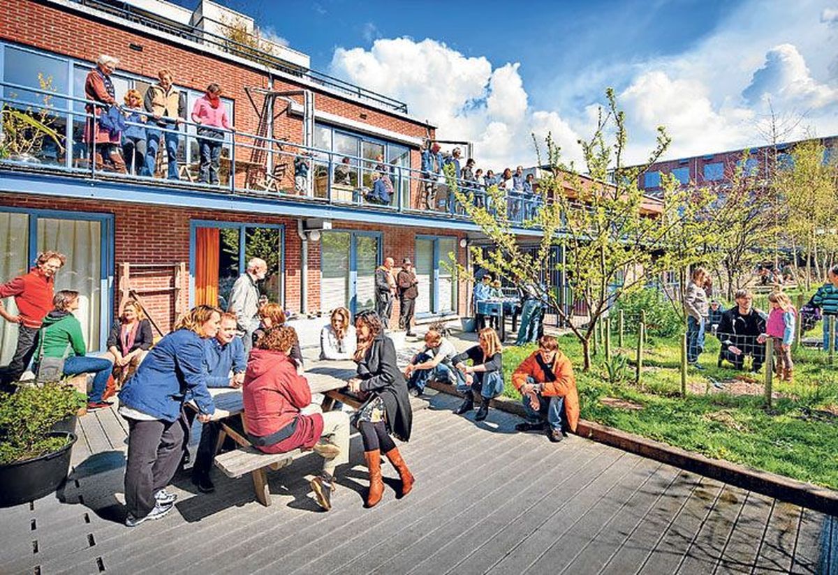 El primer proyecto de cohousing en Argentina fue El Gigante, de La Plata, años antes de la pandemia. El primer proyecto de cohousing en Argentina fue El Gigante, de La Plata, años antes de la pandemia.