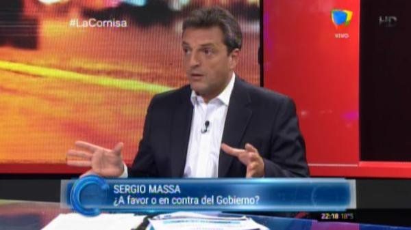 Sergio Massa, líder del Frente Renovador