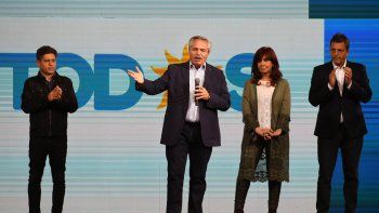 Los socios del Frente de Todos. Los socios del Frente de Todos.