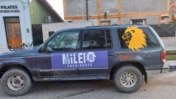 La SUV del militante que se salvó de ser apuñalado en Esquel&nbsp;