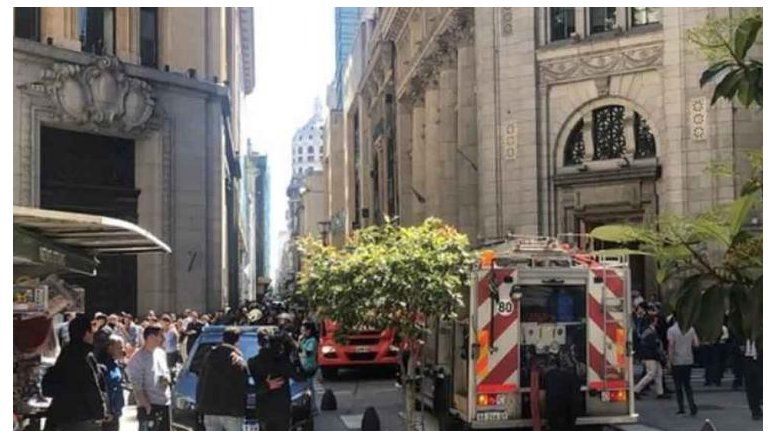 Se incendia el Banco Nación y comenzaron las teorías: 