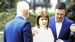 Horacio Rodríguez Larreta y Patricia Bullrich en encuentro muy amable.