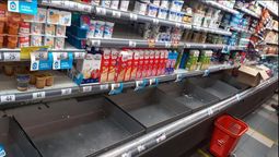 Podrían faltar productos lácteos durante el fin de semana