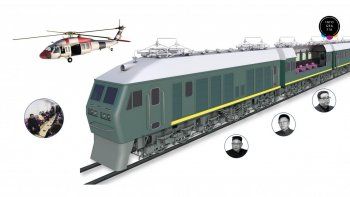 El lujoso tren de Kim Jong-Un El lujoso tren de Kim Jong-Un