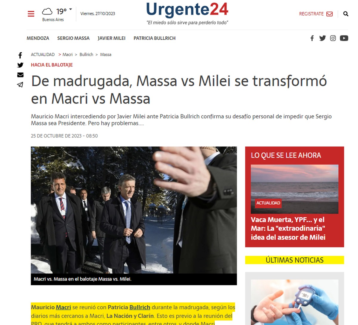Urgente24 lo anticipó. Urgente24 lo anticipó.