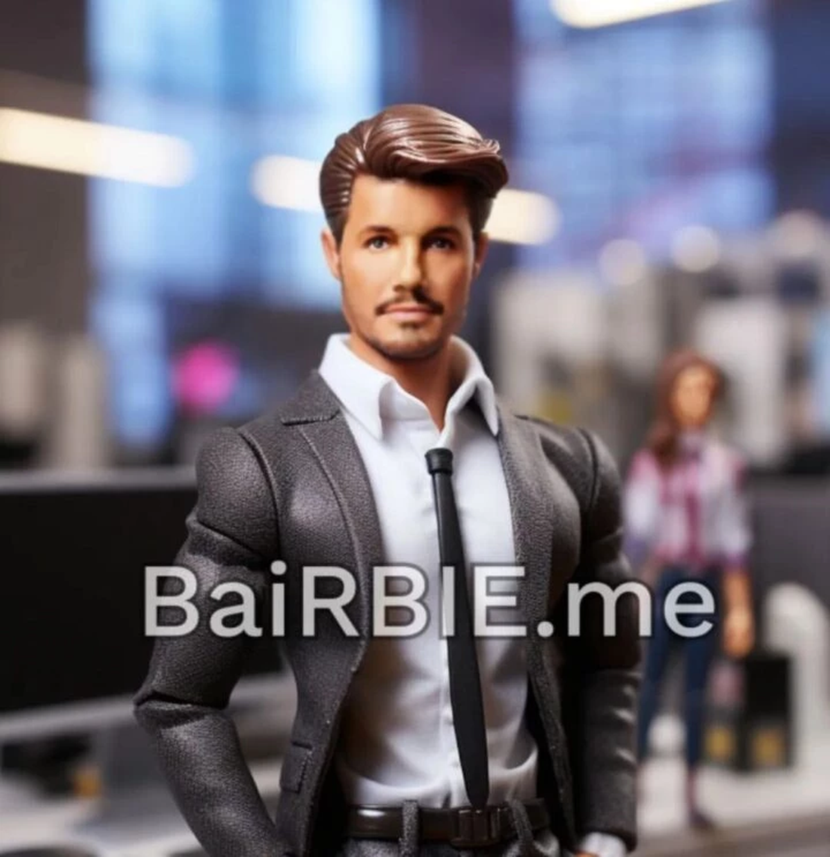 Marcelo Tinelli como Ken según la app BaiRBIE Marcelo Tinelli como Ken según la app BaiRBIE