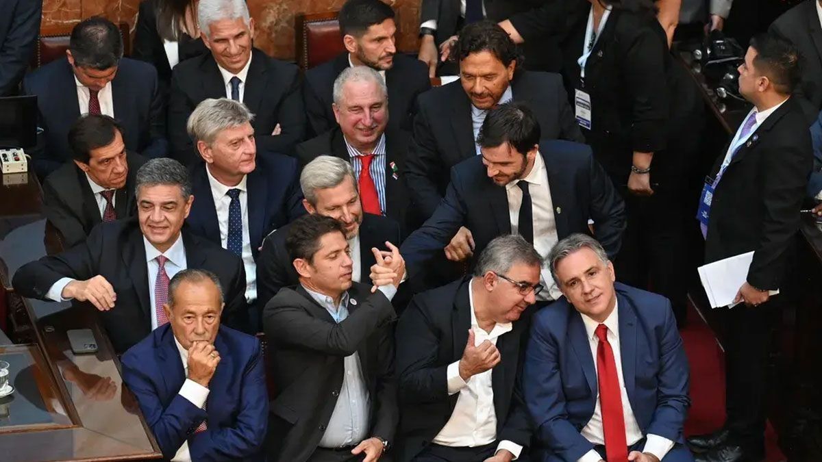 Gobernadores de Argentina, en el Congreso de la Nación
