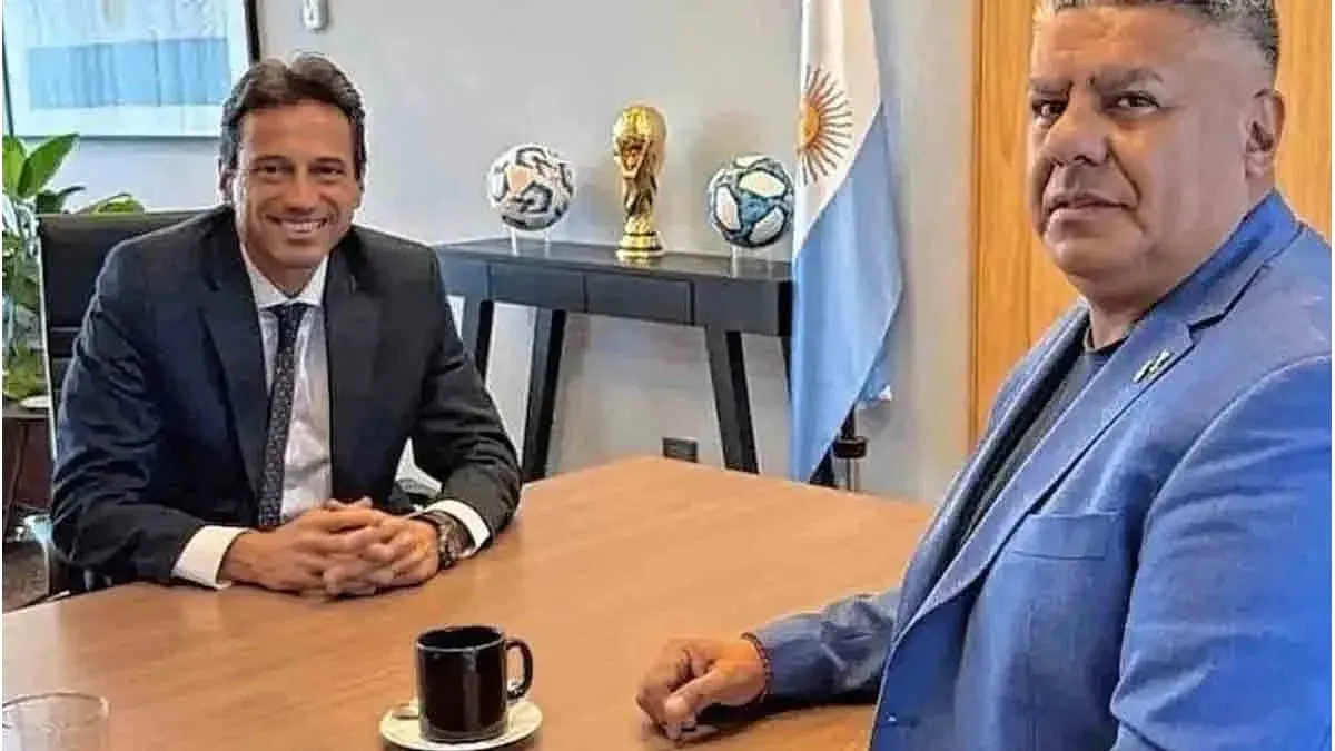 San Lorenzo, Chiqui Tapia y Marcelo Moretti San Lorenzo, Chiqui Tapia y Marcelo Moretti