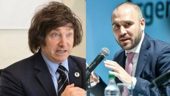 Javier Milei inflexible con las afirmaciones de Martín Guzmán. Javier Milei inflexible con las afirmaciones de Martín Guzmán.