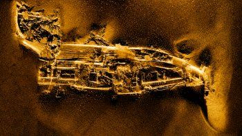 Hallazgo: Un barco hundido hace 80 años en la Segunda Guerra Mundial