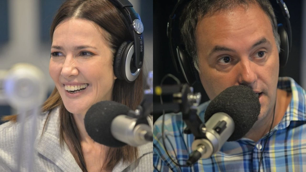 Cristina Pérez y Manuel Adorni. Cristina Pérez y Manuel Adorni.