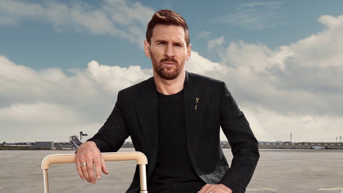 Así es la campaña de Louis Vuitton con Lionel Messi de la Maleta