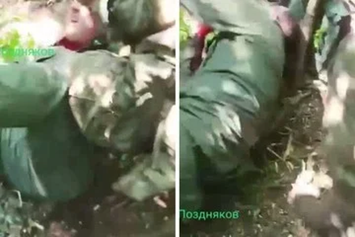 Captura del horrible video.