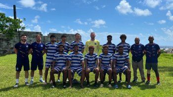 La Selección Nacional de Islas Marshall tuvo su debut oficial. La Selección Nacional de Islas Marshall tuvo su debut oficial.