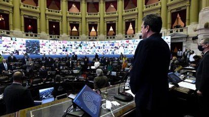 Arrancó la sesión virtual en Diputados con 240 legisladores de forma presencial y remota