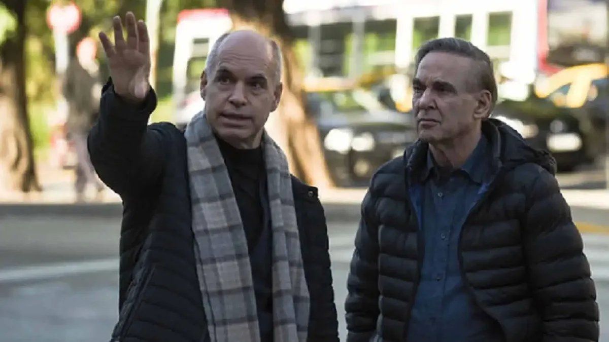 Horacio Rodríguez Larreta y Miguel Ángel Pichetto
