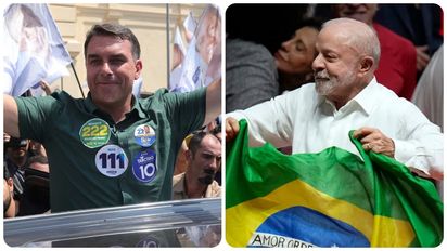 Brasil, a cara de perro: Lula da Silva-Flávio Bolsonaro (65% escrutado)