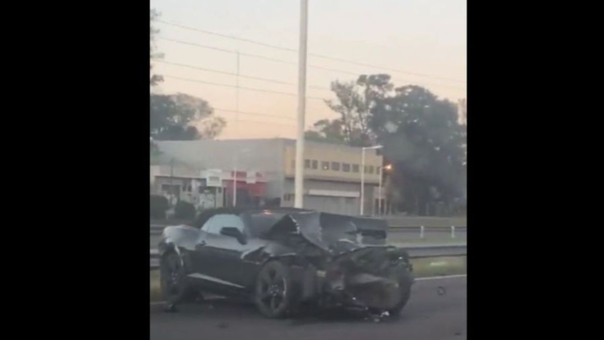 Chevrolet Camaro XR 5 de Kaleb chocado