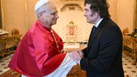 León XIV y Javier Milei durante una audiencia en el Vaticano (Foto: Presidencia) León XIV y Javier Milei durante una audiencia en el Vaticano (Foto: Presidencia)