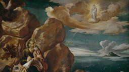 altText(Apocalipsis de Juan de Patmos: La bestia, los 4 jinetes y la ascención de los justos)}