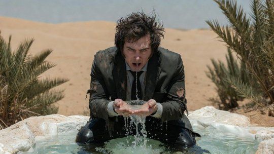 El dato de pobreza fue un oasis en medio del desierto para Javier Milei. El dato de pobreza fue un oasis en medio del desierto para Javier Milei.