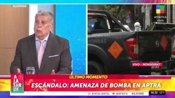 Luis Ventura dio detalles sobre las amenazas en APTRA. Luis Ventura dio detalles sobre las amenazas en APTRA.