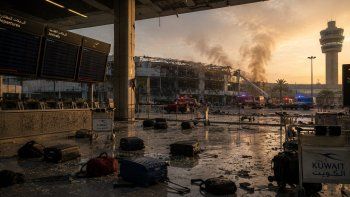 Kuwait reporta 63 heridos tras ataque iraní y USA e Irán arrastran a Oriente al fango