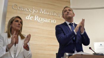 Pablo Javkin y María Eugenia Schmuck se sostienen al frente de la ciudad. Pablo Javkin y María Eugenia Schmuck se sostienen al frente de la ciudad.