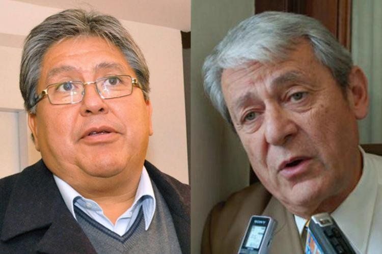 Chino Navarro y Carlos Kunkel.