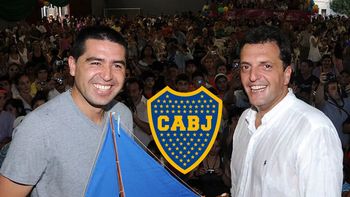 El llamativo acuerdo entre Riquelme y Sergio Massa que impacta en Boca