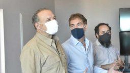 altText(Foto con Santilli, pero no con Alberto F.: El misterio de la visita presidencial a Berni en Puente 12)}