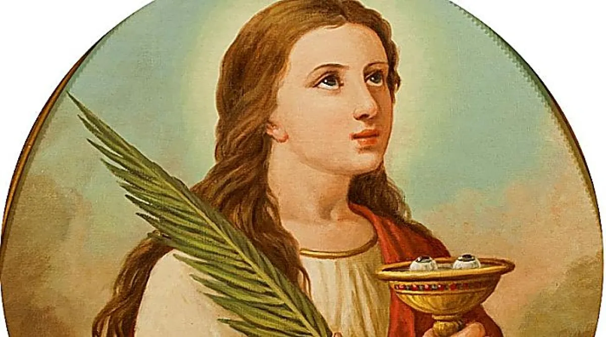 El Día del Oftalmólogo en Argentina coincide con la festividad de Santa Lucía, la patrona de la visión. Según la historia, le quitaron los ojos o se los quitó ella misma (pero recibió nuevos ojos por Dios o podía seguir viendo a pesar de ser ciega). De ahí que se la represente con sus dos ojos en un cáliz. El Día del Oftalmólogo en Argentina coincide con la festividad de Santa Lucía, la patrona de la visión. Según la historia, le quitaron los ojos o se los quitó ella misma (pero recibió nuevos ojos por Dios o podía seguir viendo a pesar de ser ciega). De ahí que se la represente con sus dos ojos en un cáliz.