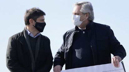 Vacunas Moderna: Kicillof  otra vez salvando a Alberto F.