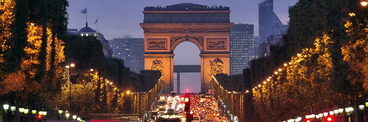 Arco del triunfo, París