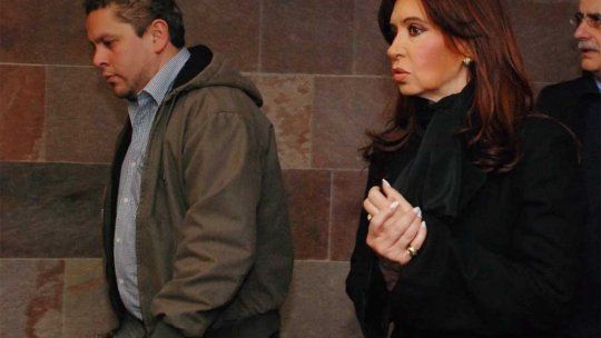 Fabián Gutiérrez junto a Cristina Fernández, a quien apodaba como la loca. Fabián Gutiérrez junto a Cristina Fernández, a quien apodaba como la loca.