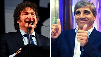 Javier Milei afirma que nadie le tocará el culo a Luis Caputo, el ministro denunciado por Ageera. Javier Milei afirma que nadie le tocará el culo a Luis Caputo, el ministro denunciado por Ageera.