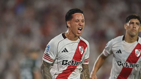 Sebastián Driussi volvió a convertir en River Sebastián Driussi volvió a convertir en River