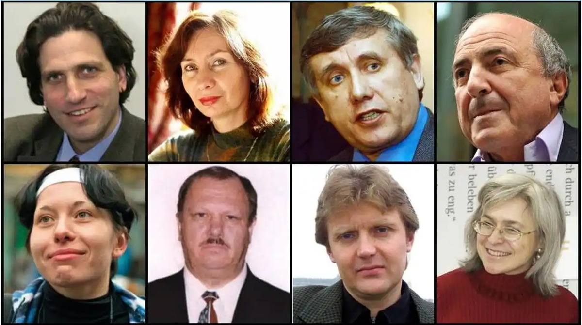 Opositores a Putin muertos. Opositores a Putin muertos.