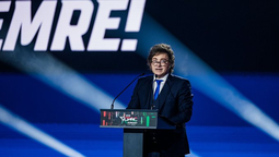 altText(Javier Milei midió 0,7 puntos de rating en la cena de Fundación Libertad)}