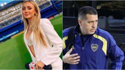 Morena Beltrán- Juan Román Riquelme