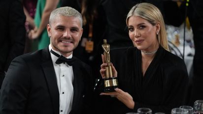 Mauro Icardi lejos del fútbol: Martín Fierro y foto hot con Wanda