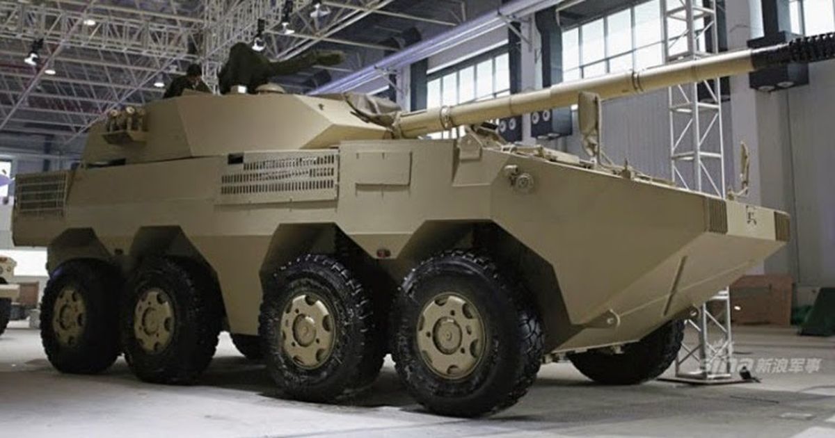 El tanque de China que ofertan a Argentina. El tanque de China que ofertan a Argentina.