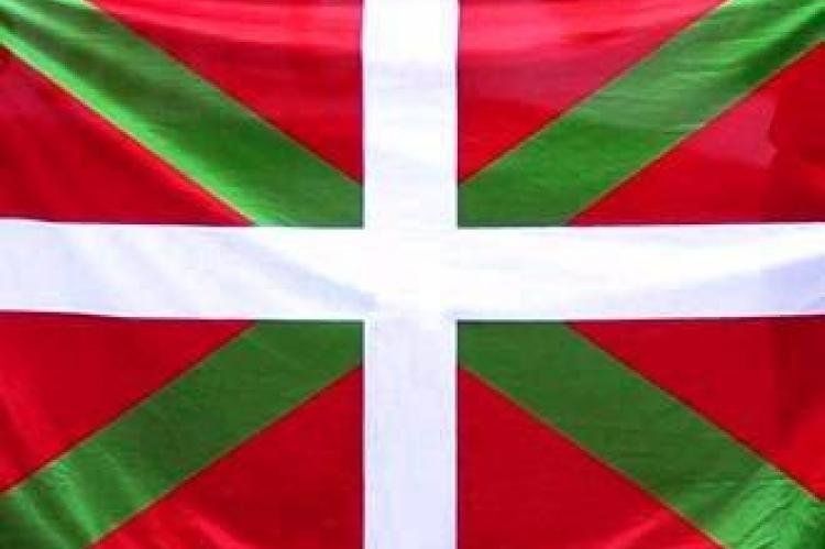 Ikurriña, la bandera de Euzkadi.