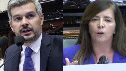 altText(Tenso cruce en Diputados entre el 
