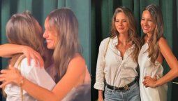 El cordial encuentro entre Pampita y la China Suárez disparó rumores.