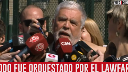 El furcio de De Vido: 